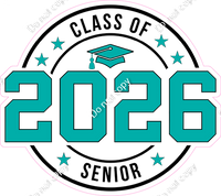 Flat - Class of 2026 Senior