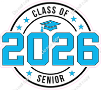 Flat - Class of 2026 Senior