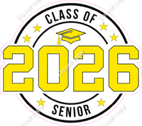 Flat - Class of 2026 Senior