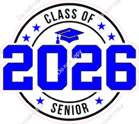 Flat - Class of 2026 Senior