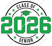 Flat - Class of 2026 Senior