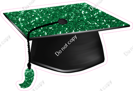 Green Graduation Caps