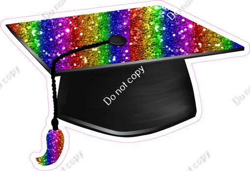 Rainbow Graduation Caps| Sign Swag USA