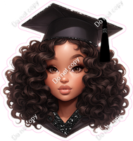 Dark Skin Tone Girl 1  - Graduate