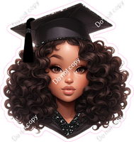 Dark Skin Tone Girl 1  - Graduate