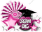 Hot Pink Dream Big with Fan