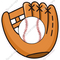 Baseball Glove and Baseball