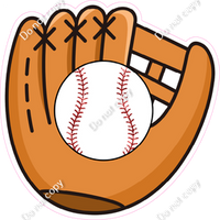 Baseball Glove and Baseball