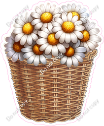 Daisies in a Basket