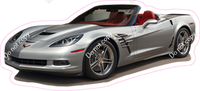Silver Corvette