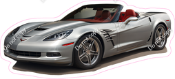 Silver Corvette