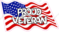 Proud Veteran - Flag