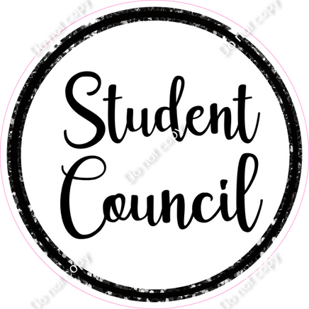 Student Council Lettering Student Council| Sign Swag USA