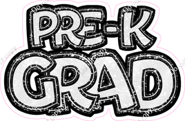 Black & White - Sparkle Pre-K Statement