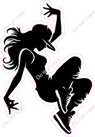 Hip-Hop Dancer Silhouette 11