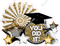 Gold / Black - You Did It Statement with Fan w/ Variant
