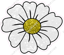 Daisy - White Sparkle