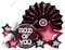 Burgundy / Black - Proud of You Statement with Fan w/ Variant