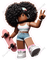 Roblox Character Girl Skateboard Peace