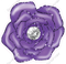 Purple Rose with Diamond