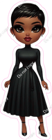 Dark Skin Tone Woman