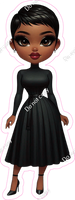 Dark Skin Tone Woman