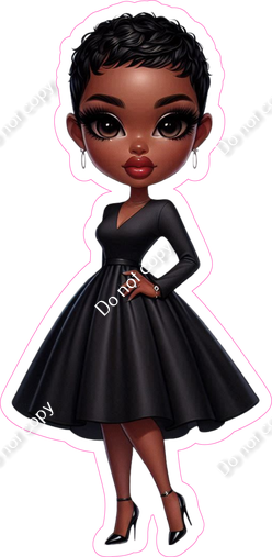 Dark Skin Tone Woman