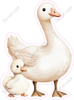 Goose with Baby