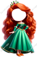 Princess Face Cutouts