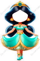 Princess Face Cutouts