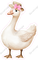 Goose with Hat and Pink Bowtie