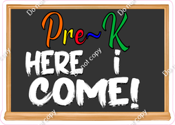 Back to School - Pre K Here I Come