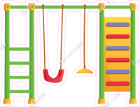Playground Swing & Bars