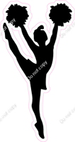 Cheerleader Silhouette