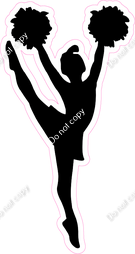 Cheerleader Silhouette
