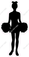 Cheerleader Silhouette