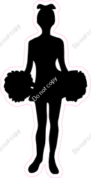 Cheerleader Silhouette
