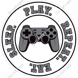 Eat. Sleep. Play. Repeat - Gaming