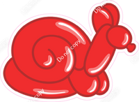 Balloon Animal - Snail