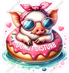 Donut Disturb - Pig