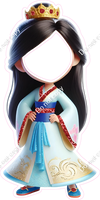 Princess Face Cutouts