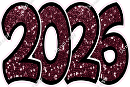 Burgundy Sparkle - 2026