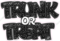 Black Sparkle - Trunk or Treat