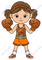 Boxing Girl - Orange