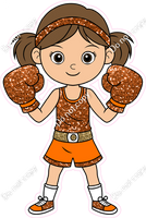 Boxing Girl - Orange