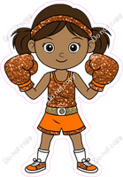Boxing Girl - Orange