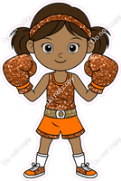Boxing Girl - Orange