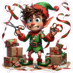 Santa's Elf - Boy - Presents