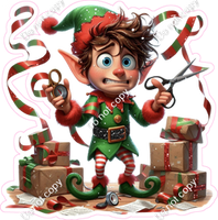 Santa's Elf - Boy - Presents
