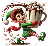 Santa's Elf - Boy - Hot Chocolate